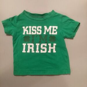 Kiss Me I’m Irish t-shirt (18 mo)